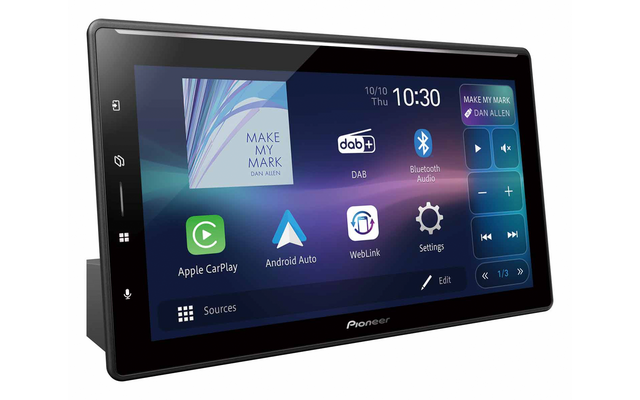 Pioneer 10 Zoll Moniceiver Kit inkl. Reisemobil Navi-App 3J Kartenupdate