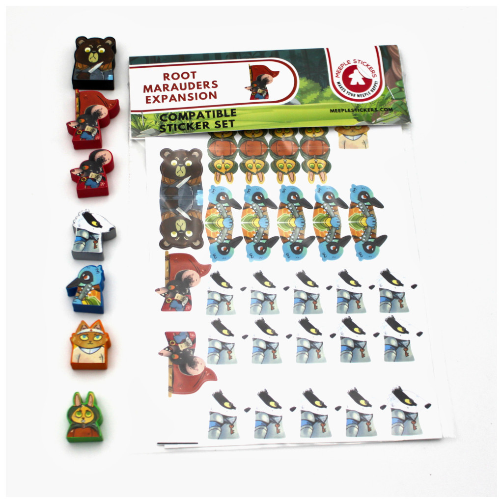 Root Maraude - Set d'autocollants