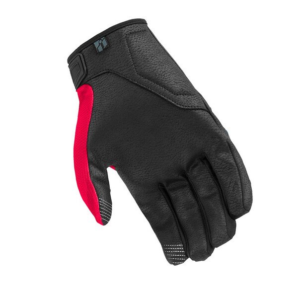 Icon - Gants Hooligan CE Tejas Libre™ Bleu / Rouge / Blanc