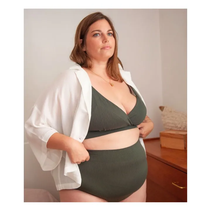 Mama Hangs Culotte taille haute Everyday | Olive