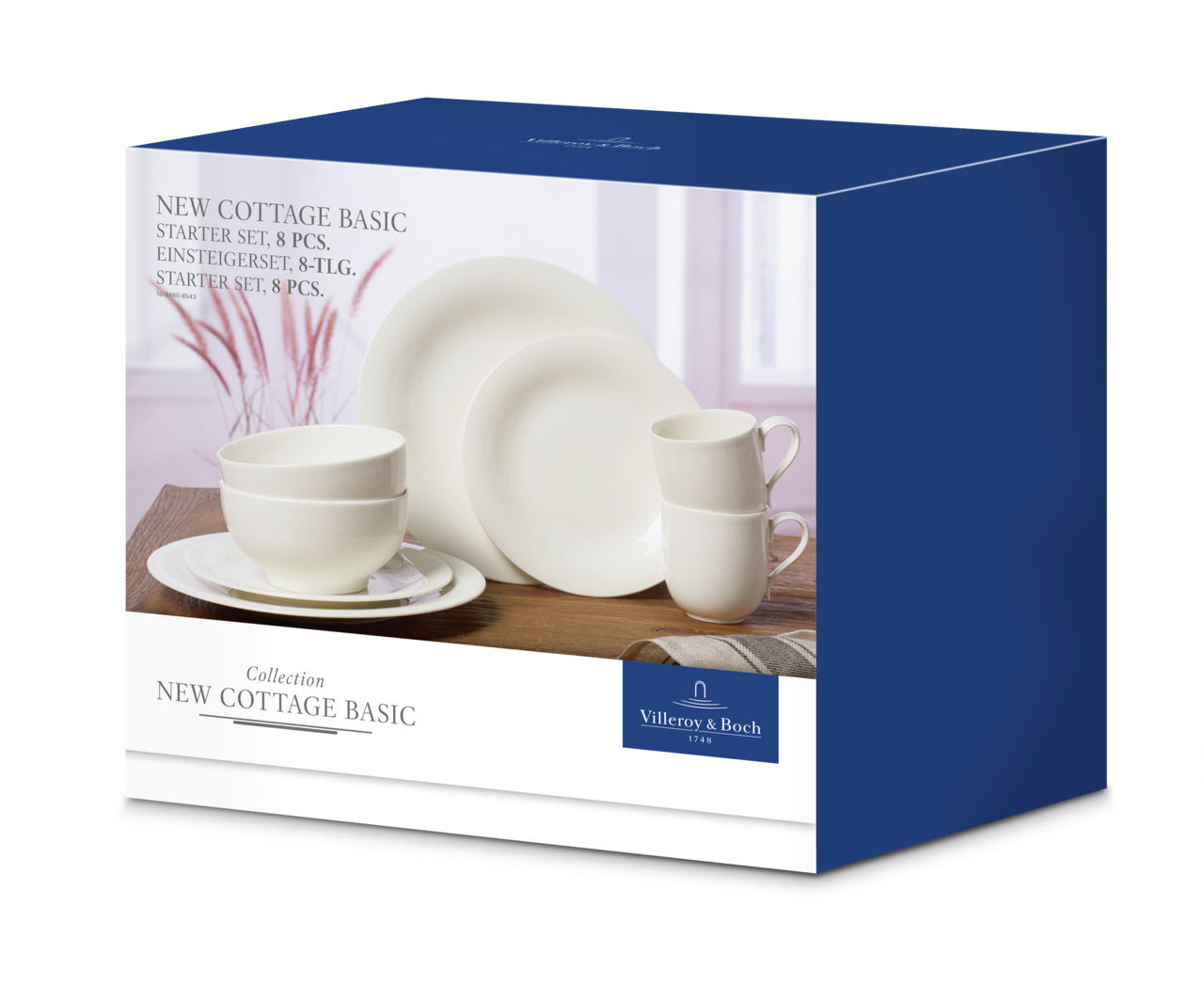 Villeroy & Boch Starter-Set 8-tlg. NEW COTTAGE BASIC