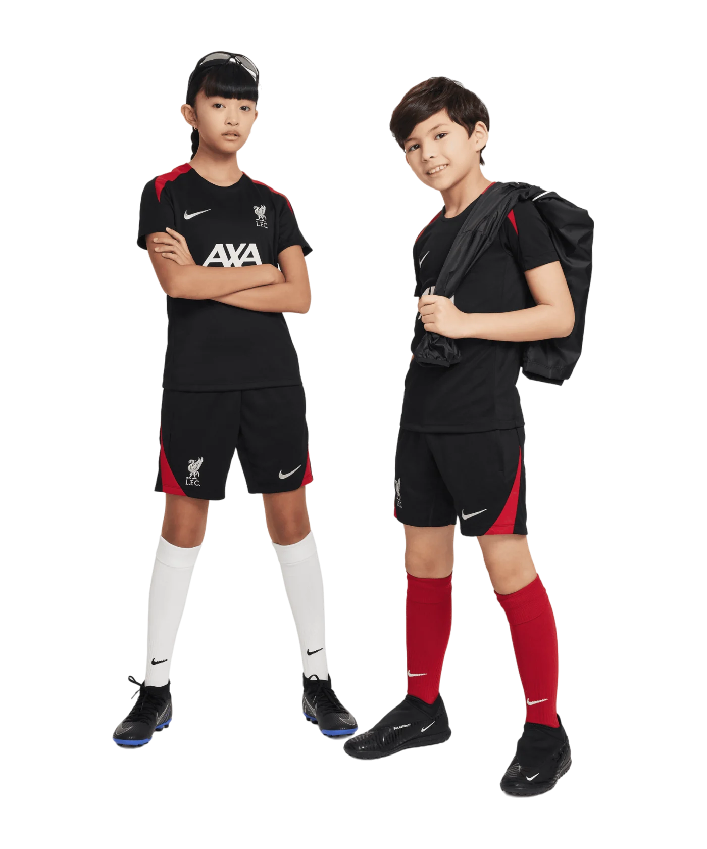 Nike FC Liverpool Trainingsshort Kids Schwarz F010