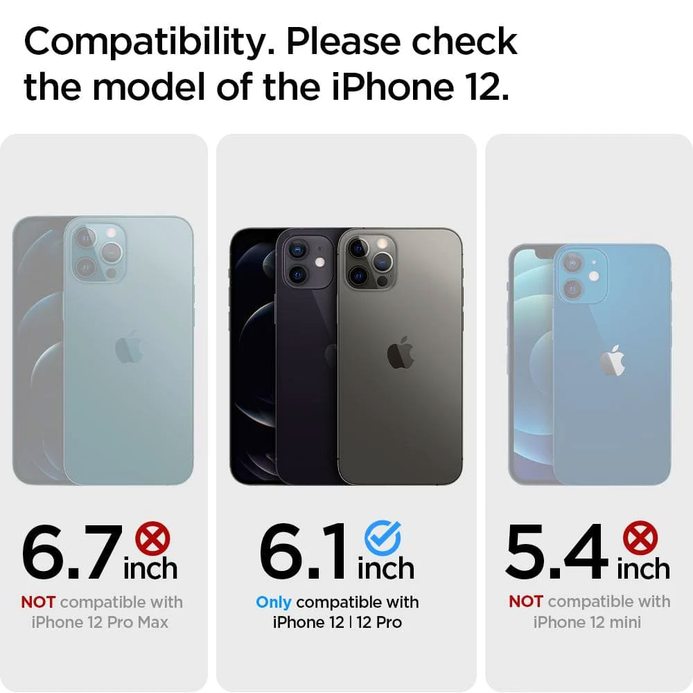 (2er Set) iPhone 12 / iPhone 12 Pro Glas Tr EZ Fit Panzer Glas Case Friendly   Montagerahmen (AGL01801)