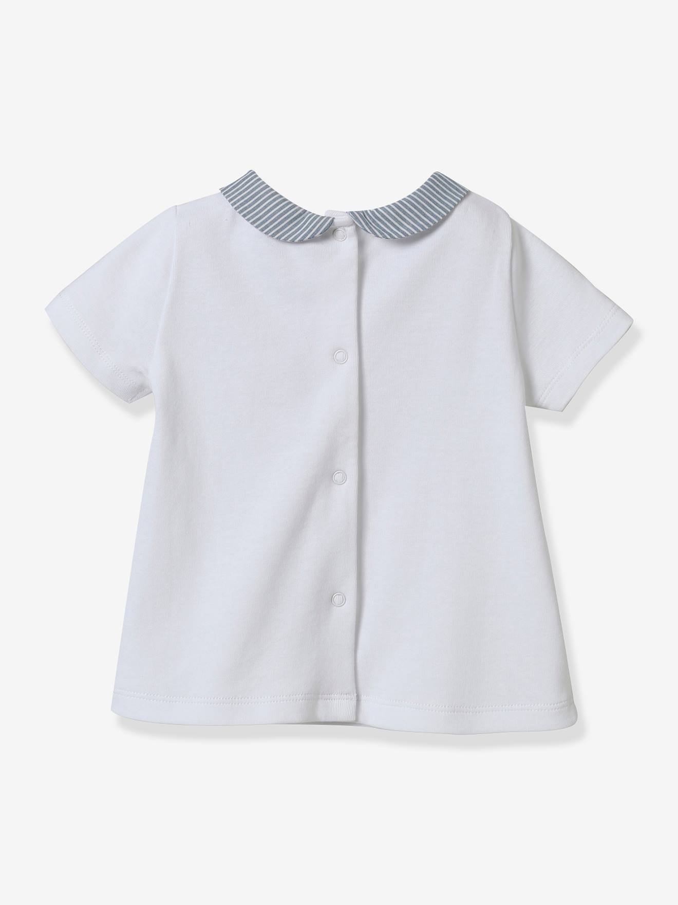 Camiseta infantil de algodão orgânico