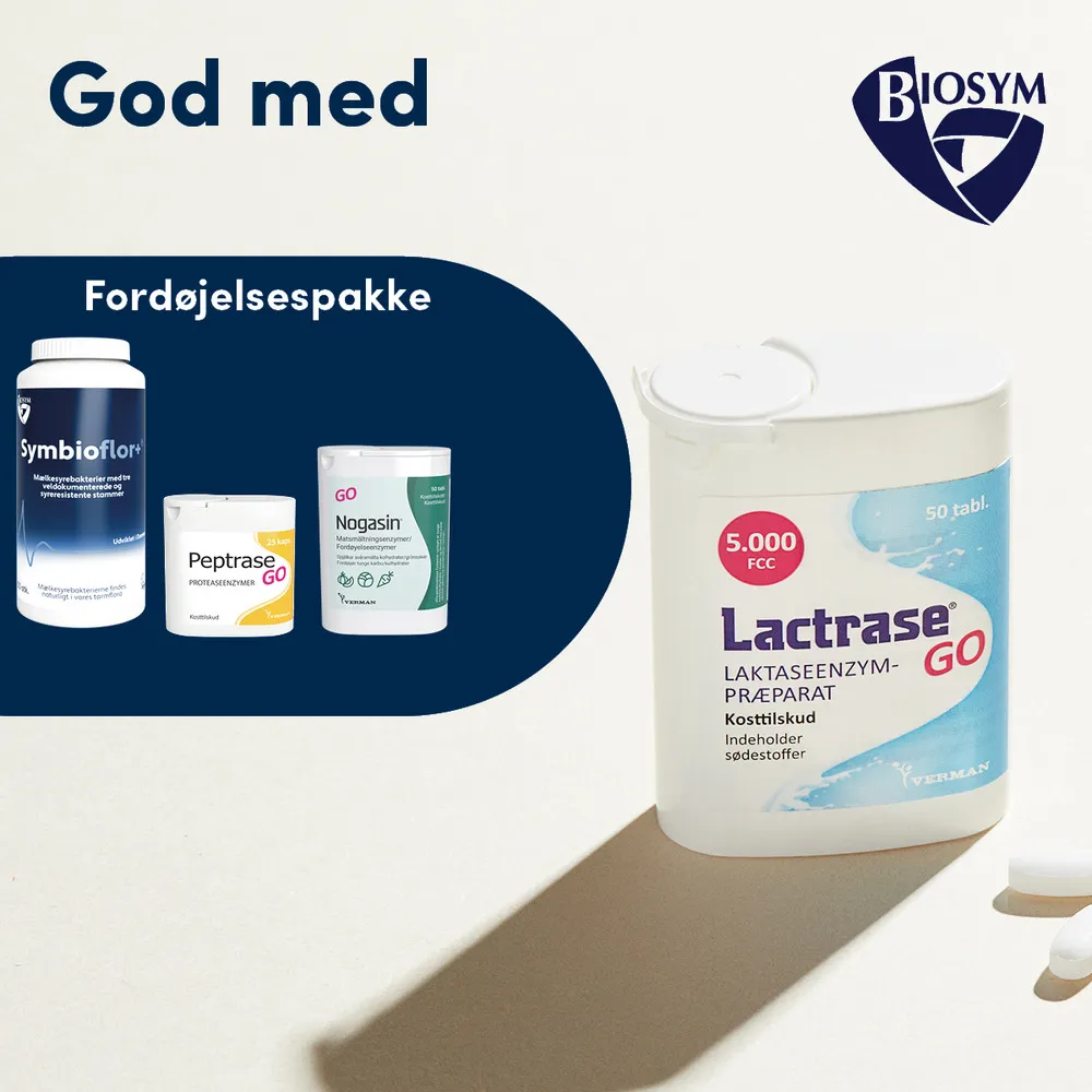 Lactrase GO - 50 tyggetabl.