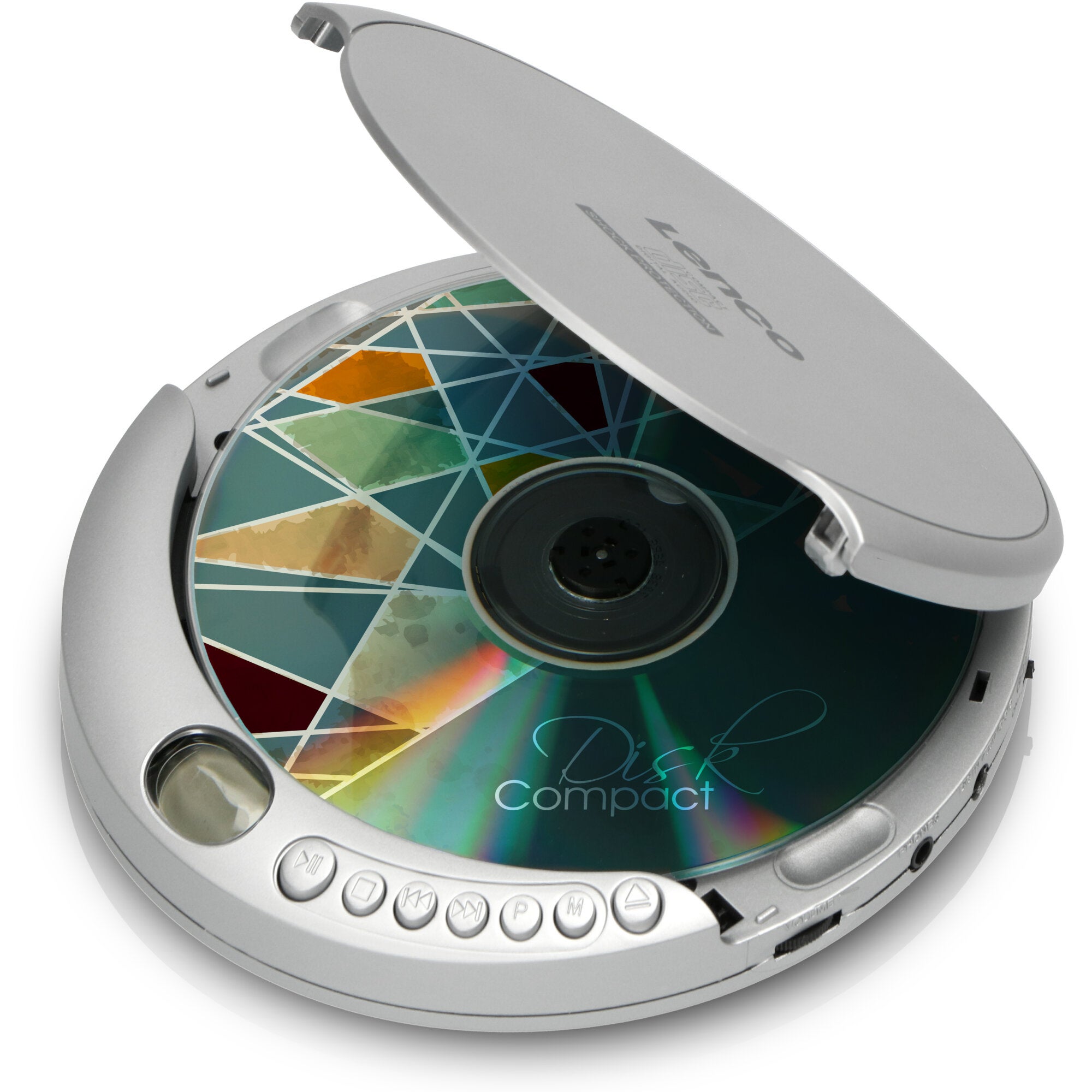Lenco CD-201SI draagbare CD-speler met anti-shock