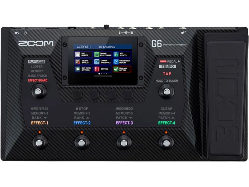 Zoom G6 Gitarren Multieffektprozessor Effektgerät