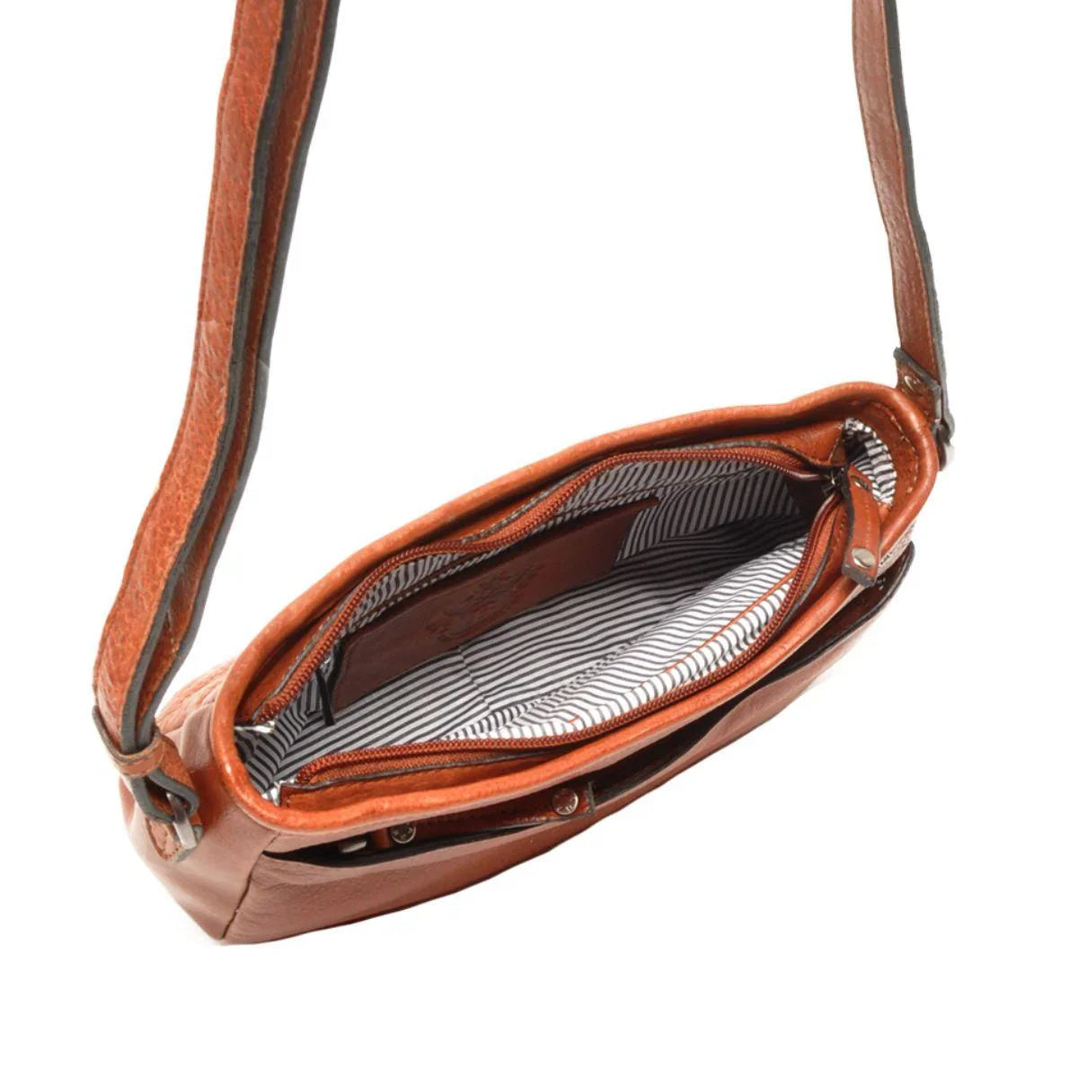 Berba | Lucca 335-043 | Leren crossbody tas