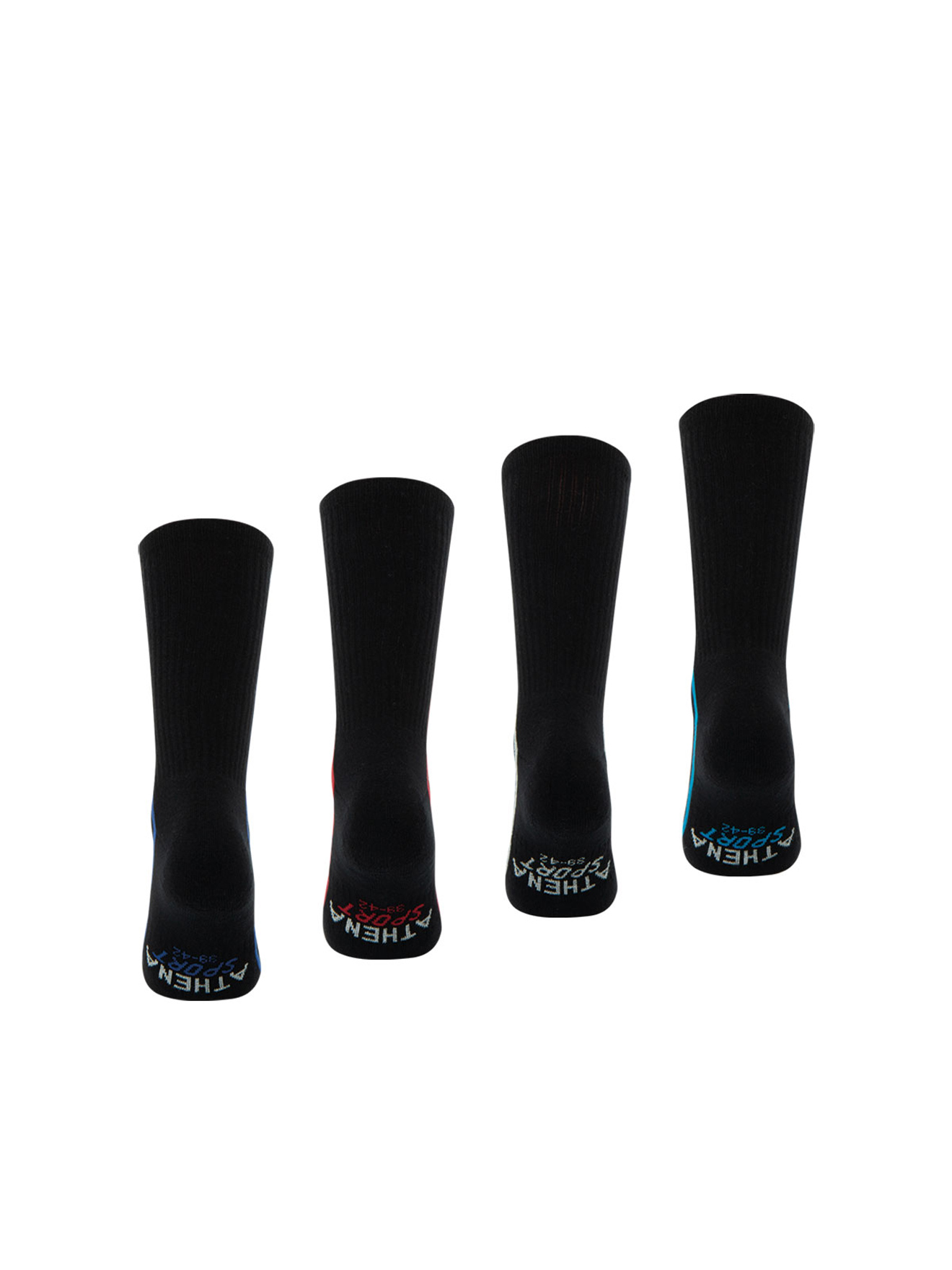 Lot de 4 paires de chaussettes de sport