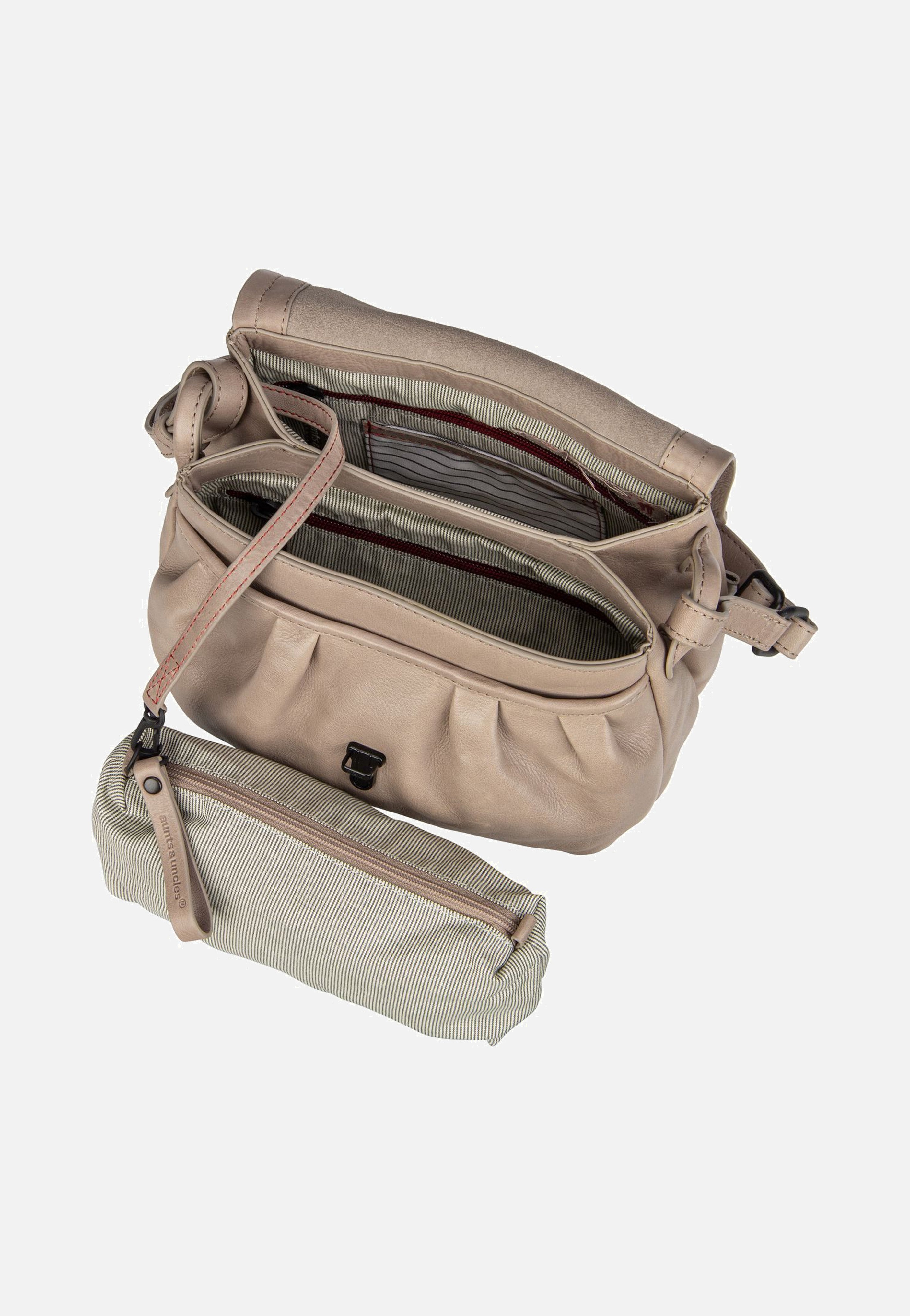 Mrs. Coconut Cake Vintage Khaki - Saddle Bag