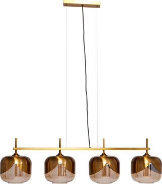 KARE DESIGN Retrofit Hängelampe GLOBLET QUATTRO goldfarbig