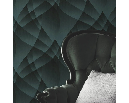 Vliesbehang 10374-18 GMK Fashion for Walls 4 Grafisch turquoise