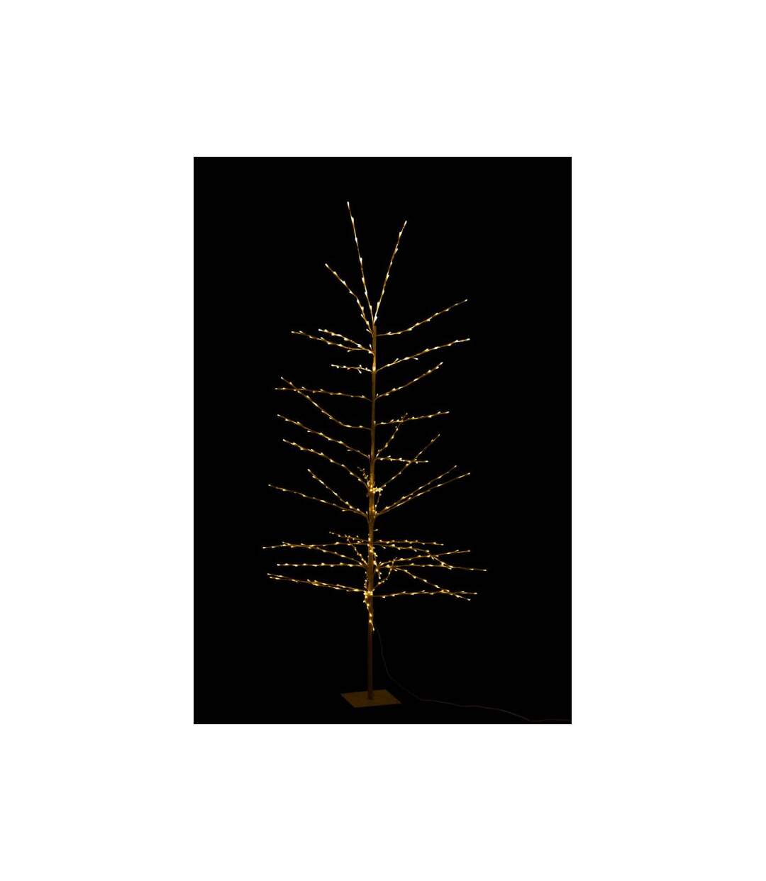 Paris Prix - Sapin De Noël à Led dénudé 200cm Blanc