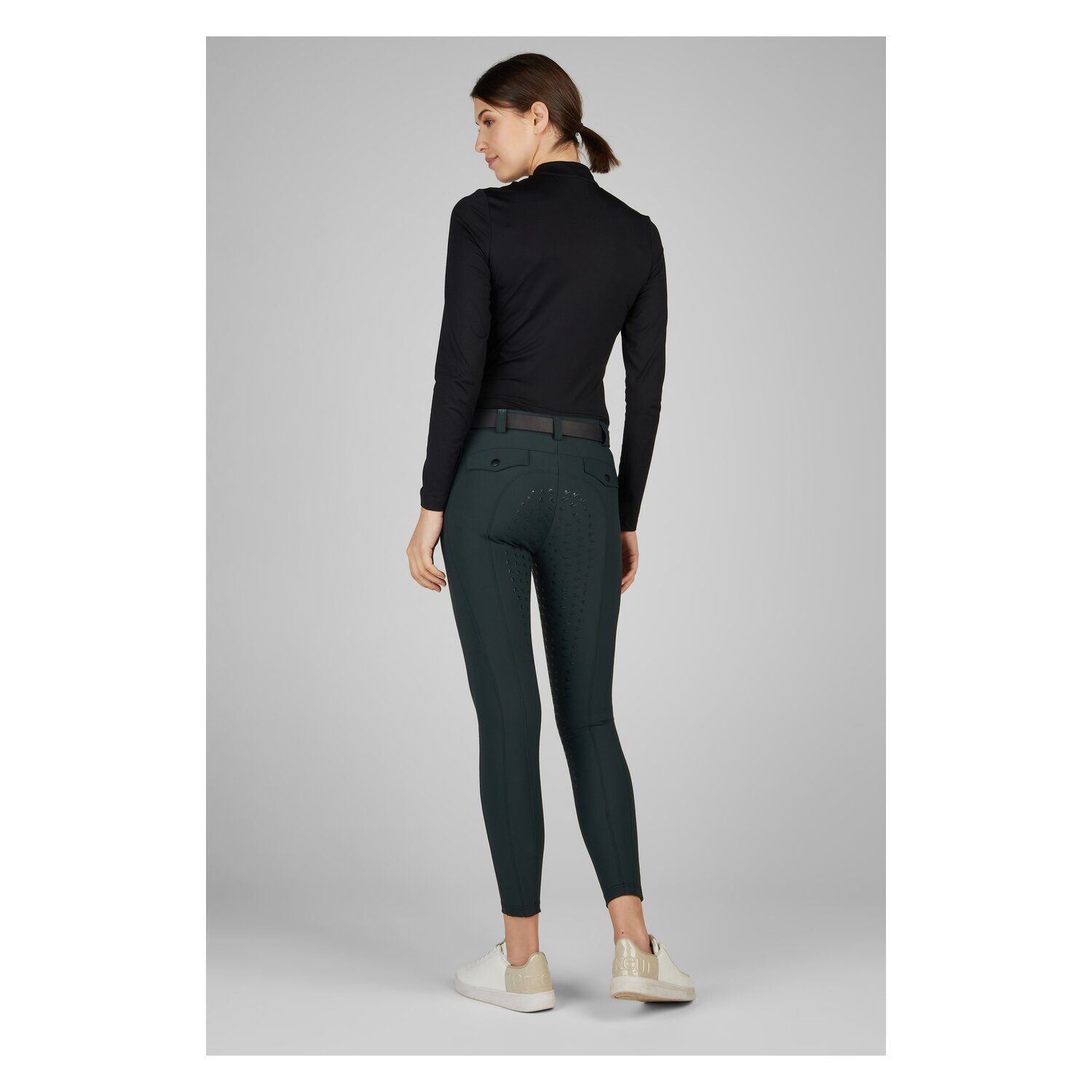 PIKEUR Athleisure Gesäßeinsatz-Reithose Romy - dark green