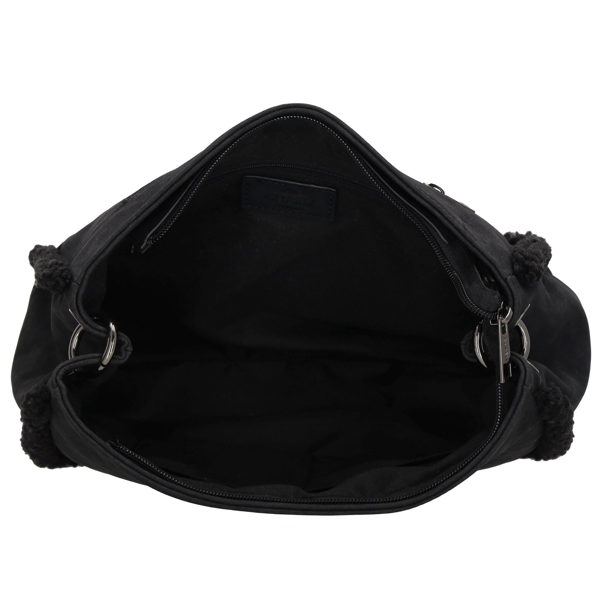 Charm London Newington Schoudertas Zwart