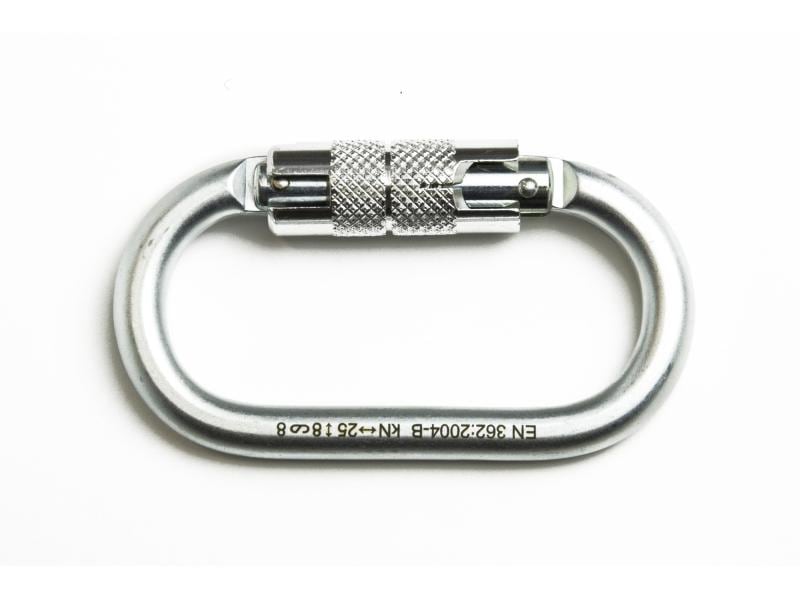 Zurrfix Stahlkarabiner mit Twistlockverschluss Karabiner; Anwendungsbereich: PKW