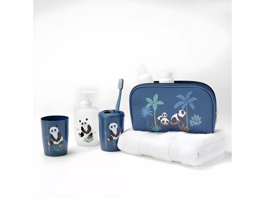 Set 4 Accessoires Salle de Bain Enfant 