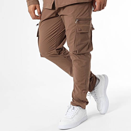 Ensemble Cargo LL682 Marron