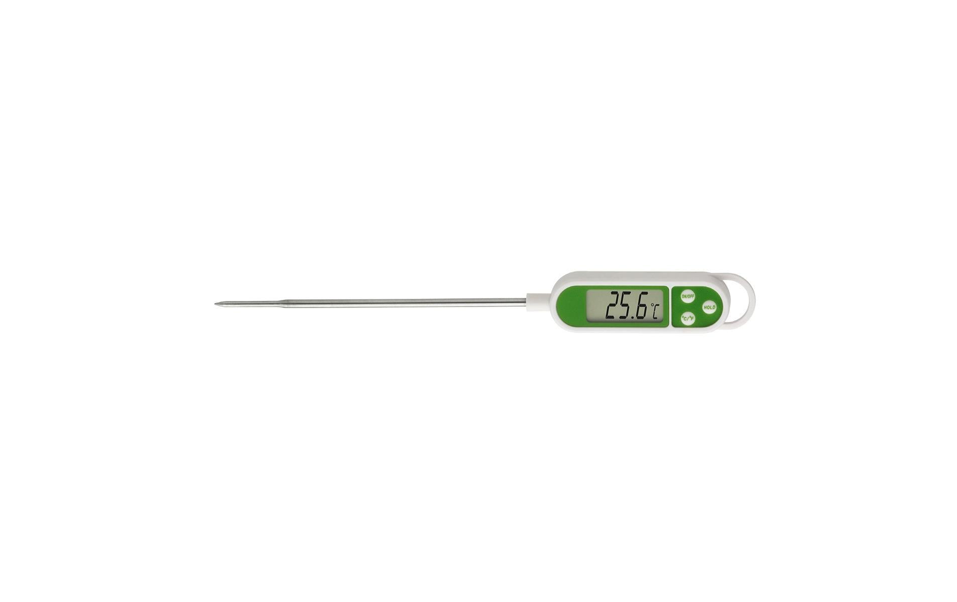 Einstichthermometer Digital GrünKüchenthermometer