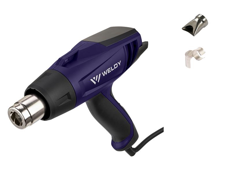 Weldy Heissluftgebläse HG 330-B Universal Set Kompaktes Heissluftgebläse von Weldy