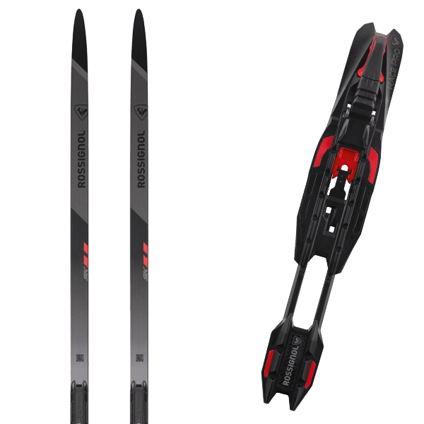 Pack ski de fond ROSSIGNOL DELTA COURSE SKATING + Fix