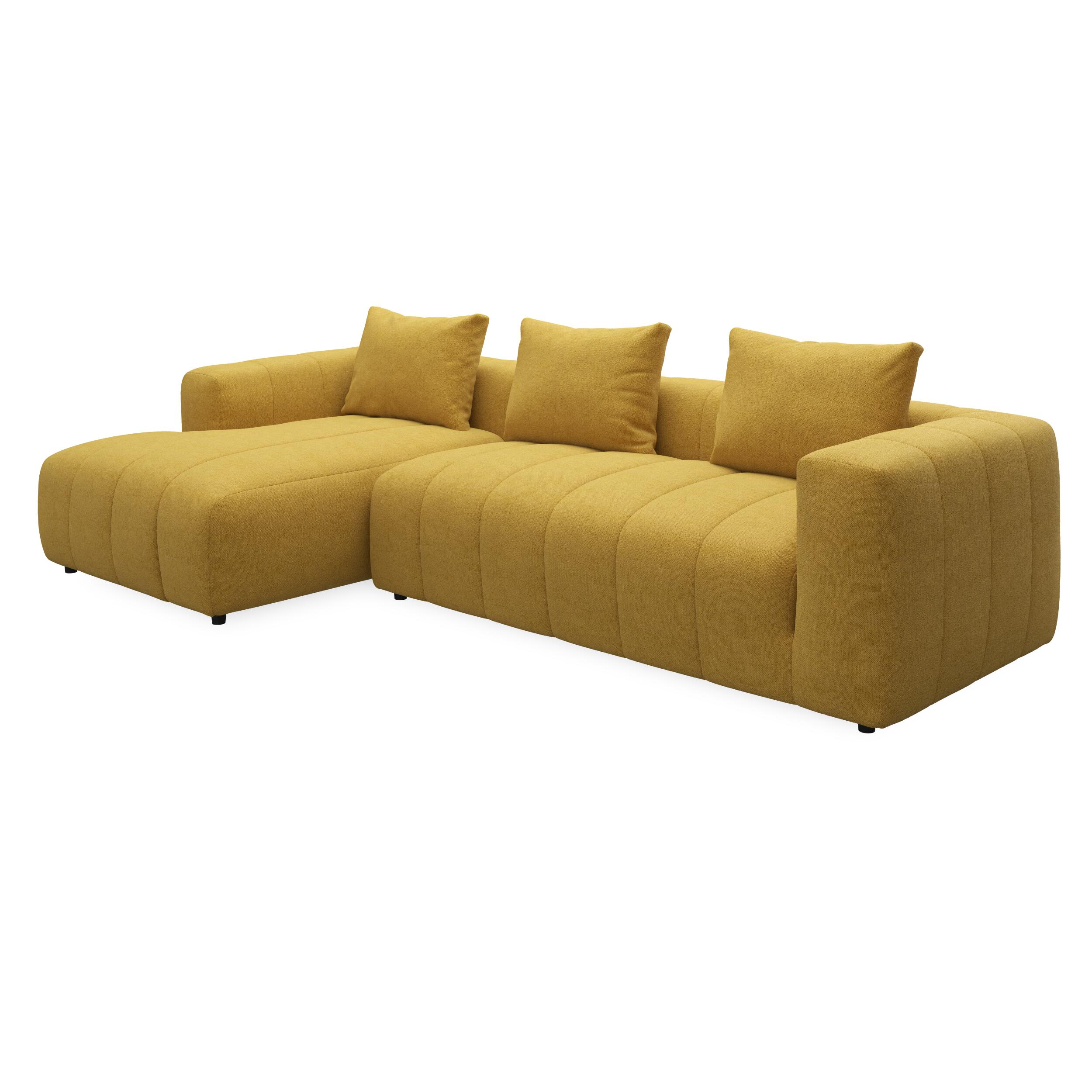 Ingvar venstrevendt sofa med chaiselong