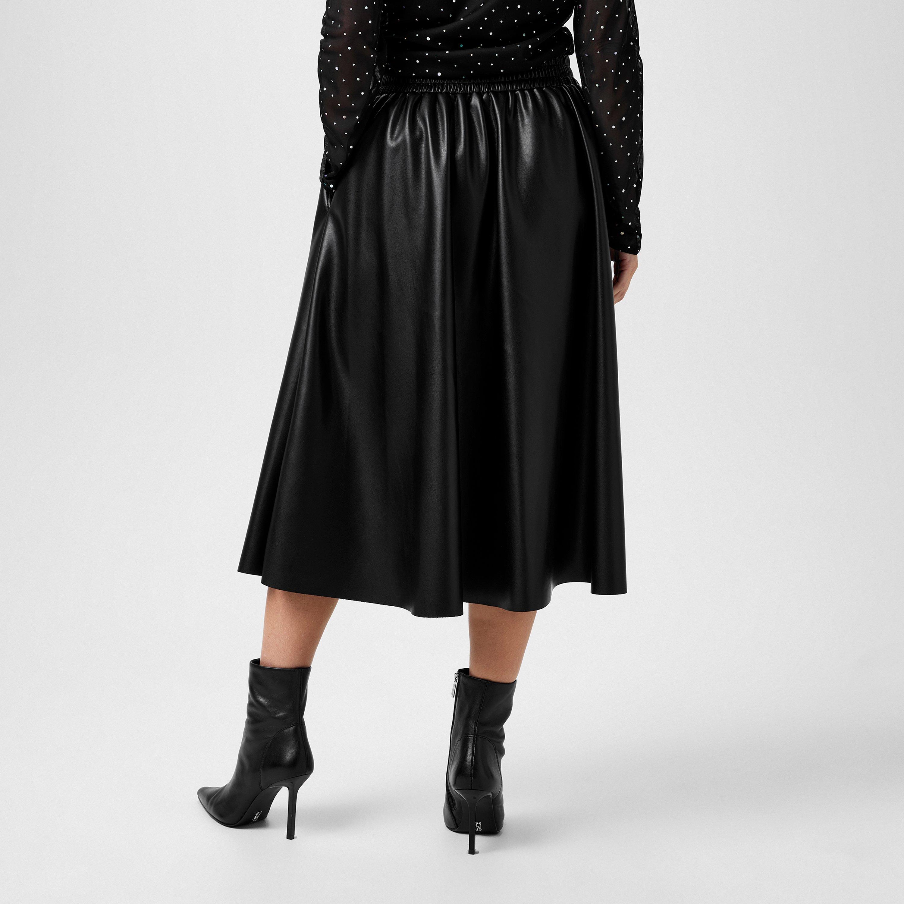 Biba PU Full Skirt