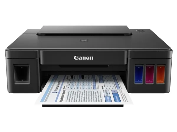 Canon PIXMA G1501 - Printer - farve - blækprinter - A4/Legal - op til 8.8 ipm (mono) / op til 5 ipm (farve) - kapacitet: 100 ark - USB 2.0