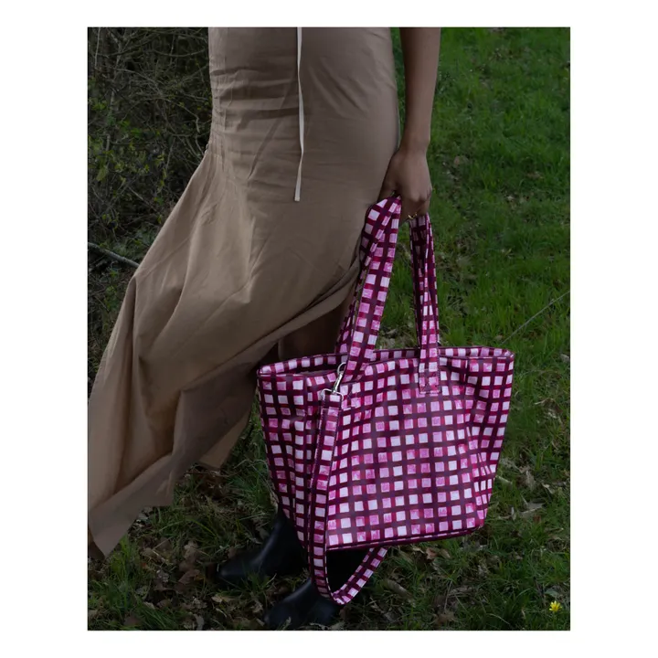 Kabas Sac Groceries avec doublure isotherme | Rose fuschia