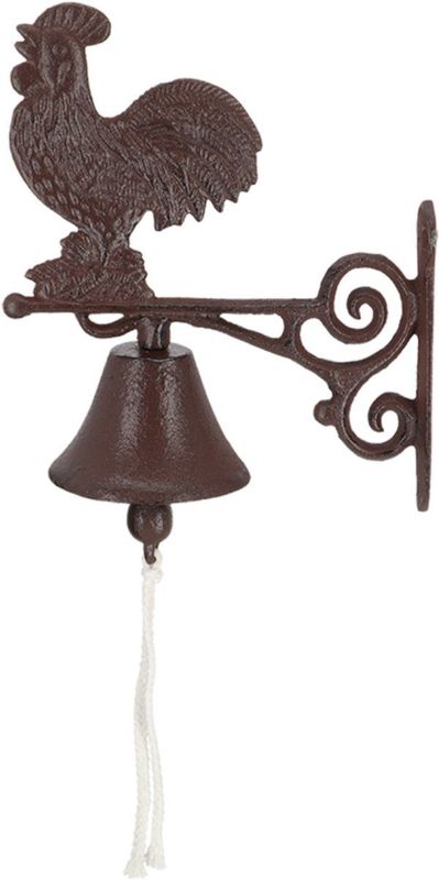 Esschert Design - Deurbel Haan - Gietijzer - Vintage - 25 cm