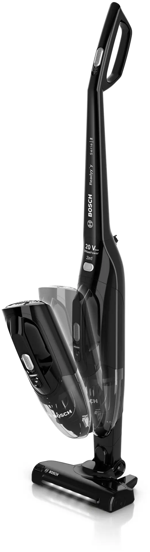 Serie 2 Draadloze steelstofzuiger Readyy'y 20 Vmax Zwart