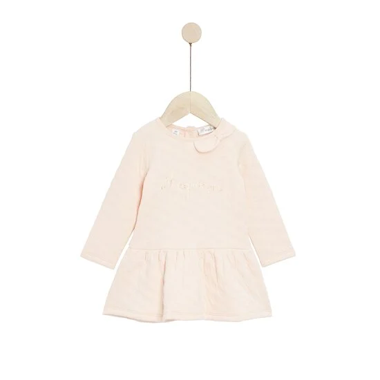 Mon écureuil chou Robe manches longues en molleton   Pink Calin        de               Marèse