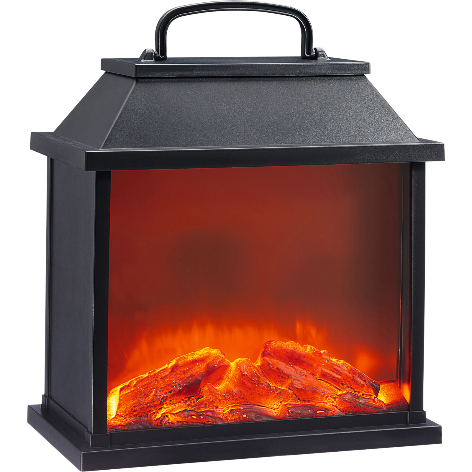 LED- Kamin Laterne