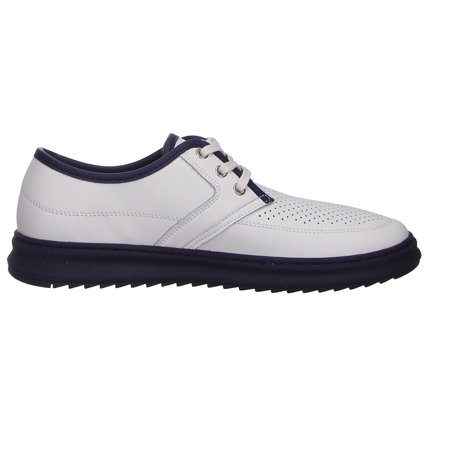 HBH Schnürhalbschuhe weiß weiss/weiss kombi