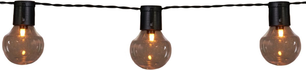 Verlichtingssnoer 10m met 20 LED lampjes goud licht