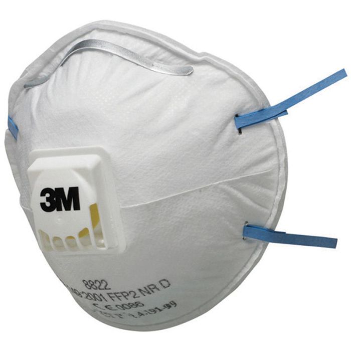 3M 8822 stofmasker FFP2 NR D met uitademventiel (49882200)