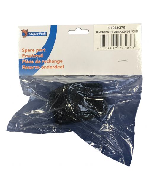 Superfish Vervangspons Pond Flow Eco 2000 - Filters - Blauw Wit