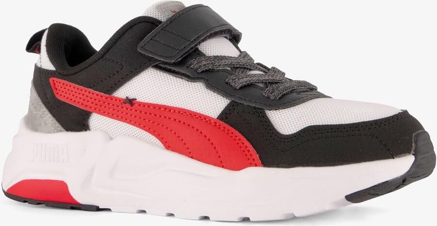 PUMA Trinity 2 LT Mid 90 PS kinder sneakers wit zwart