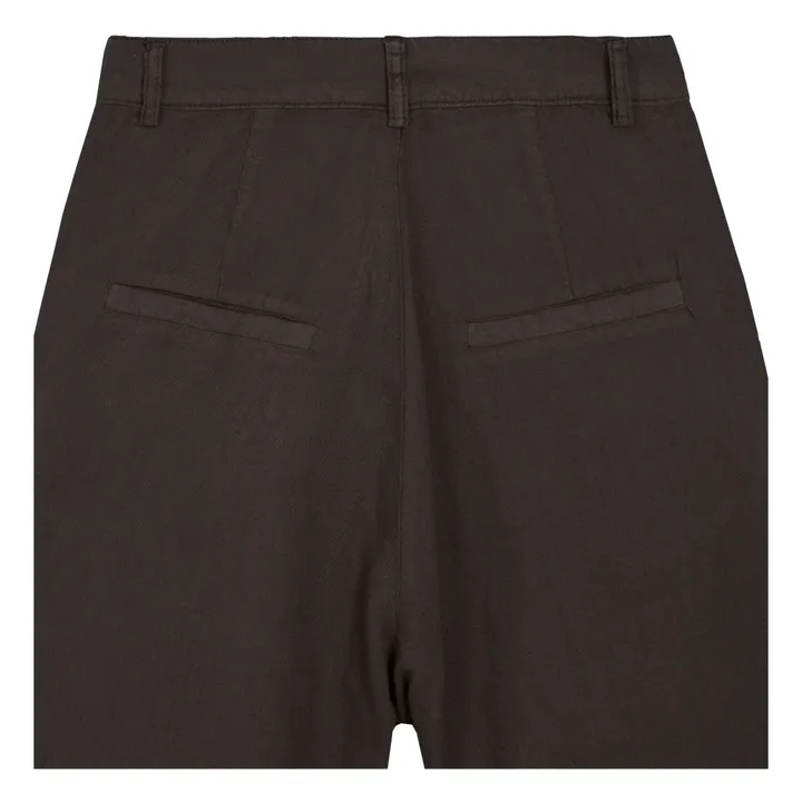 Emile et Ida Pantalon Zebulon Lin - Collection Femme | Gris anthracite