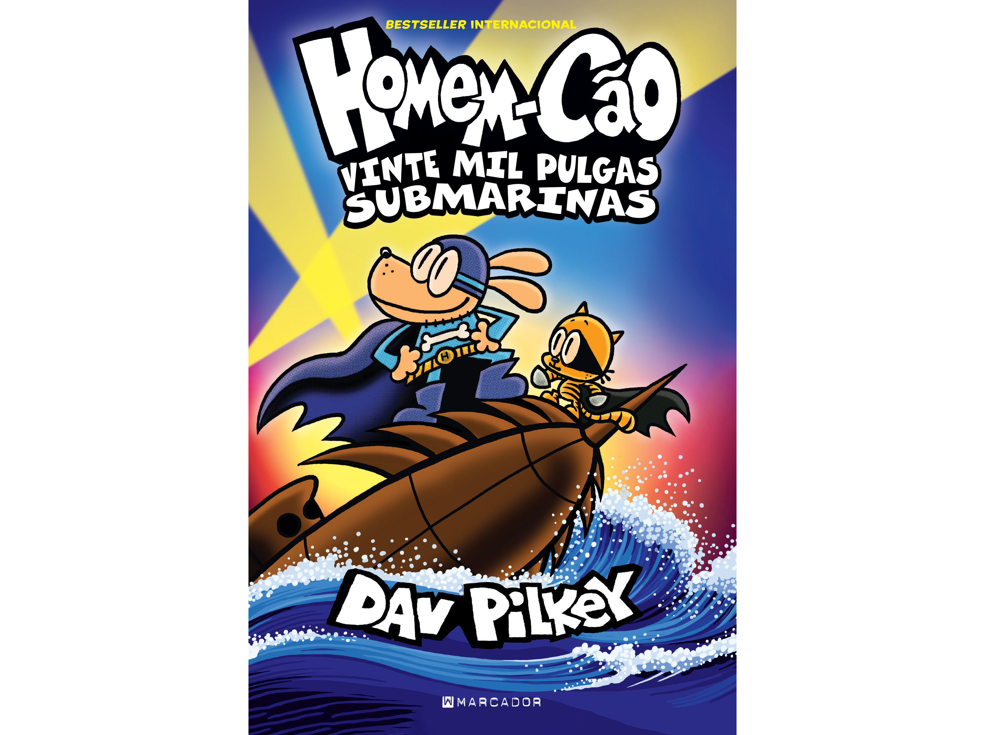 LIVRO VINTE MIL PULGAS SUBMARI DE DAV PILKEY