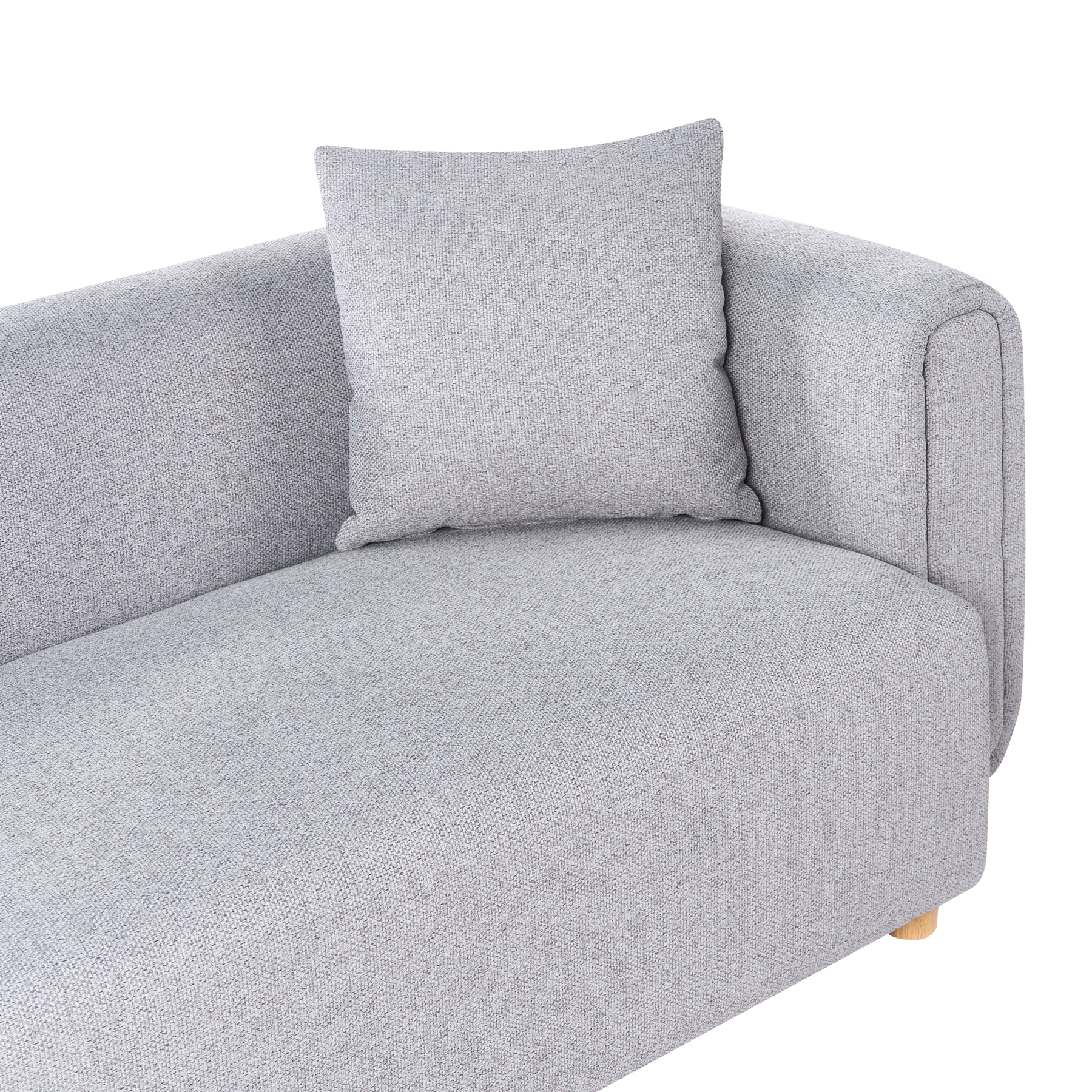 Beliani - LILLEROD - Tweezitbank - Grijs - Polyester