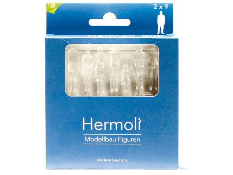 Hermoli Detail-Figuren, transparent, 1:50