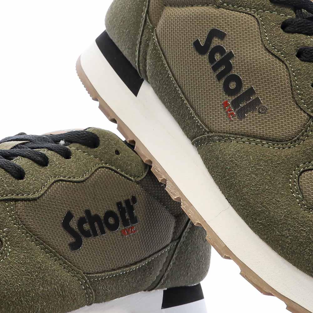 Schott Baskets Kaki Homme Schott Norati