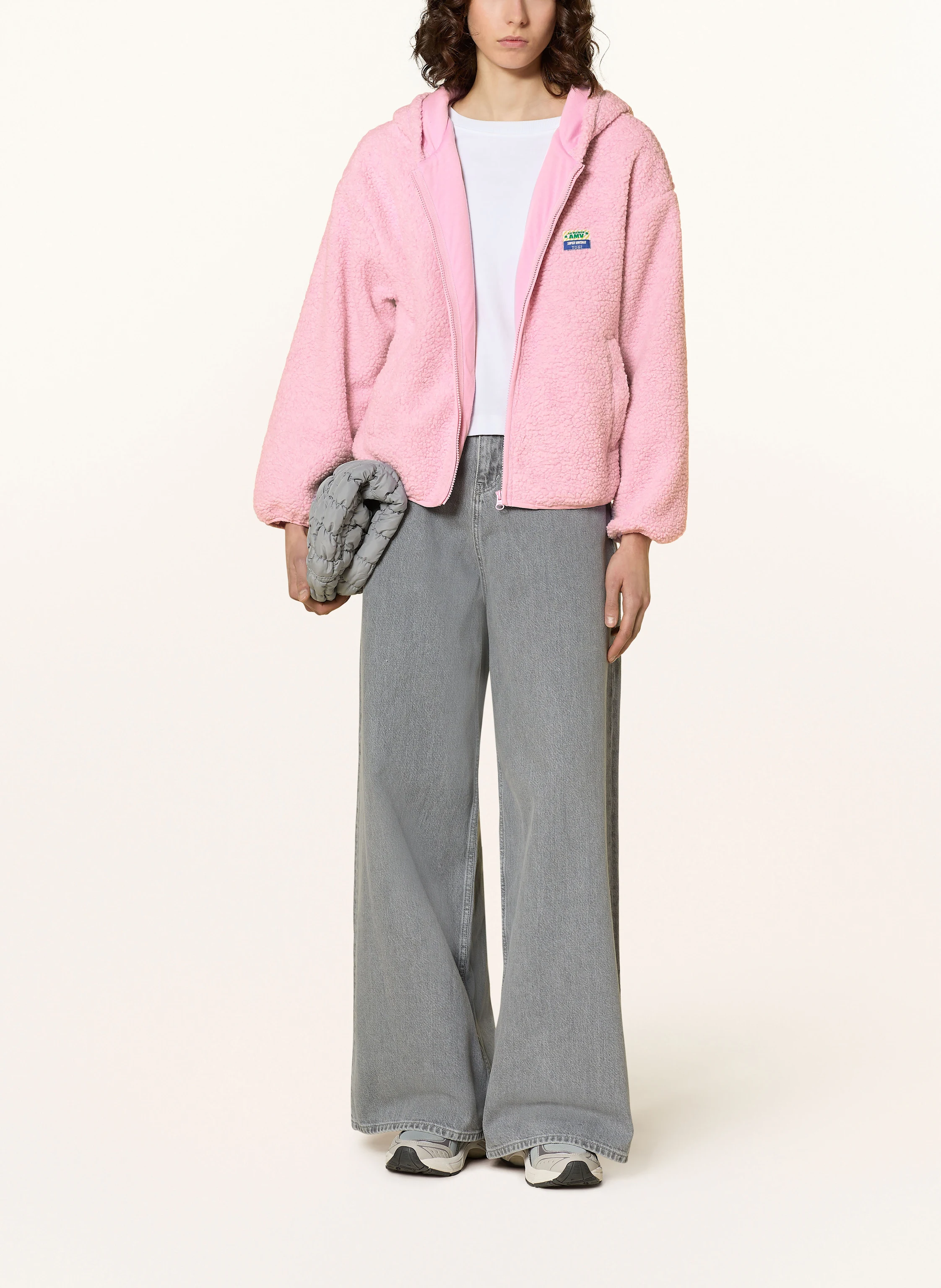 American Vintage Teddyfell-Jacke HOKTOWN
