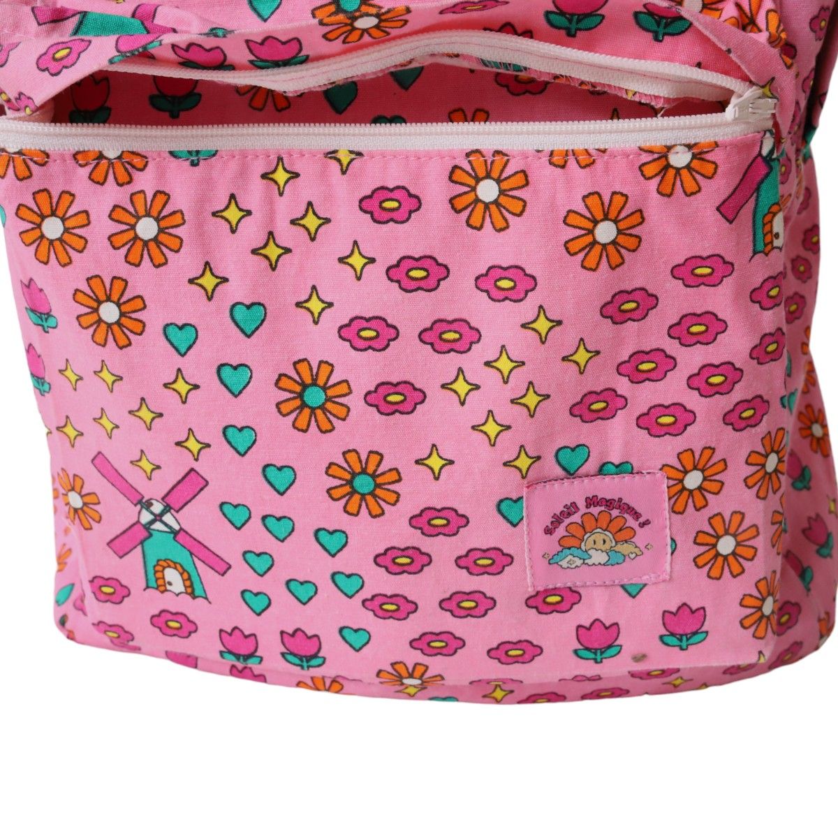 Sac à dos double poignées Tulipes - Zou Bisou Bisou Le petit Souk