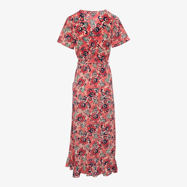 TwoDay dames maxi jurk bloemenprint rood
