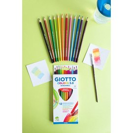 Crayon de couleur COLOR 3.0 ACQUARELL, étui de 12