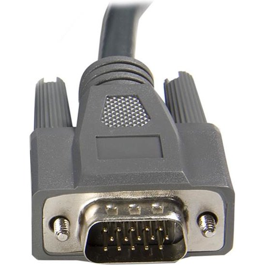 StarTech.com Câble KVM ultrafin 2 en 1 USB VGA -1,8 m