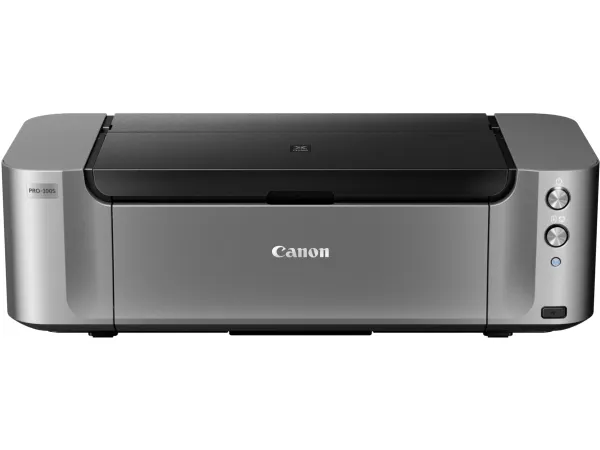 Canon PIXMA PRO-100S - Printer - farve - blækprinter - A3 Plus, 360 x 430 mm op til 1.5 min./side (farve) - kapacitet: 150 ark - LAN, Wi-Fi(n), USB 2.0