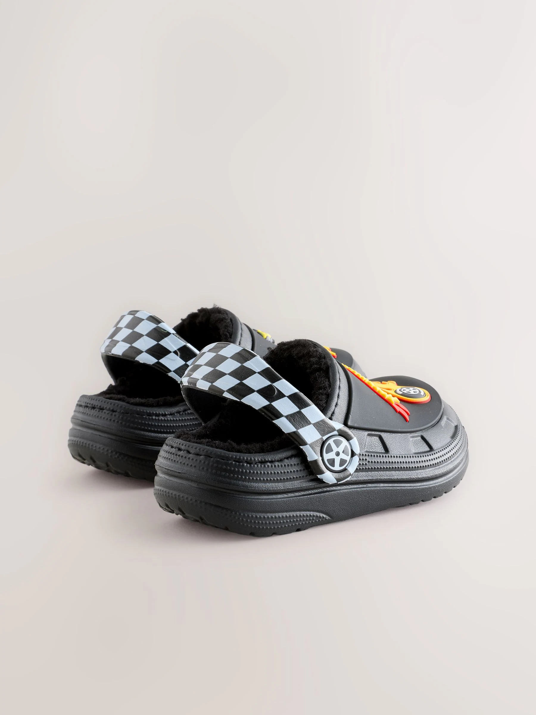 Zwart - Hot Wheels Slipper Clogs